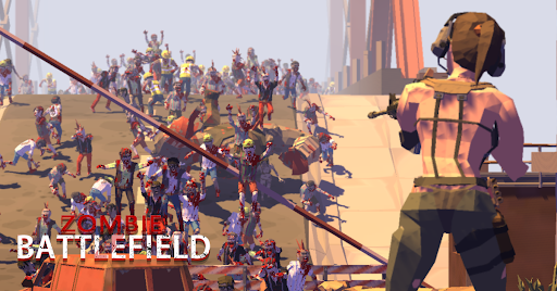 Campo de batalla zombi